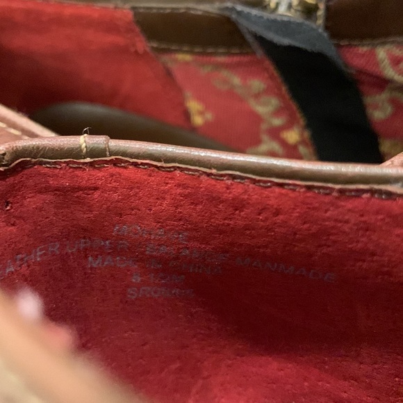 NWOT Liz Claiborne Mohave Brown Leather 
Flex Ankle Boot Woman’s 8.5M - Picture 13 of 14